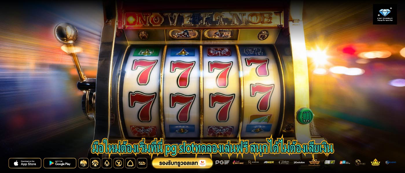 มือใหม่ต้องเริ่มที่นี่ pg slotทดลองเล่นฟรี สนุกได้ไม่ต้องเสียเงิน